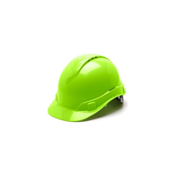 Pyramex ABS, 4-Point Point Ratchet, High-Visibility Green HP44131V - main